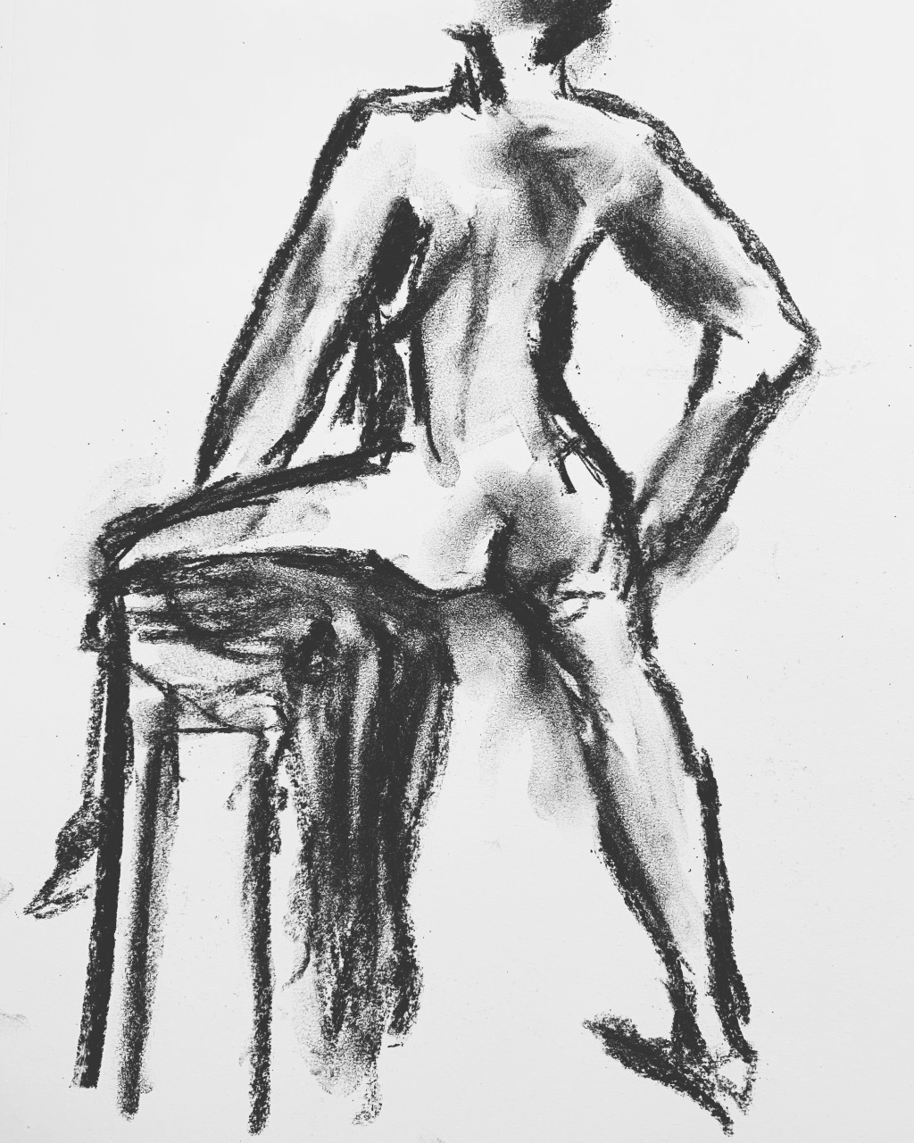 Charcoal sketches